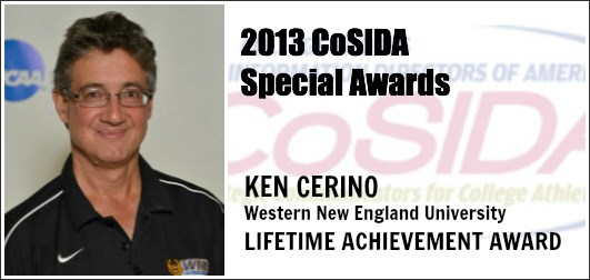 Special Awards Salute: Lifetime Achievement Award recipient Ken Cerino (Western New England University)